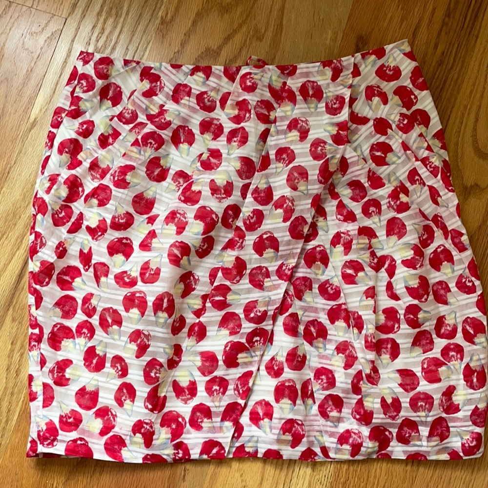Leifsdottir silk tulip skirt sz 4